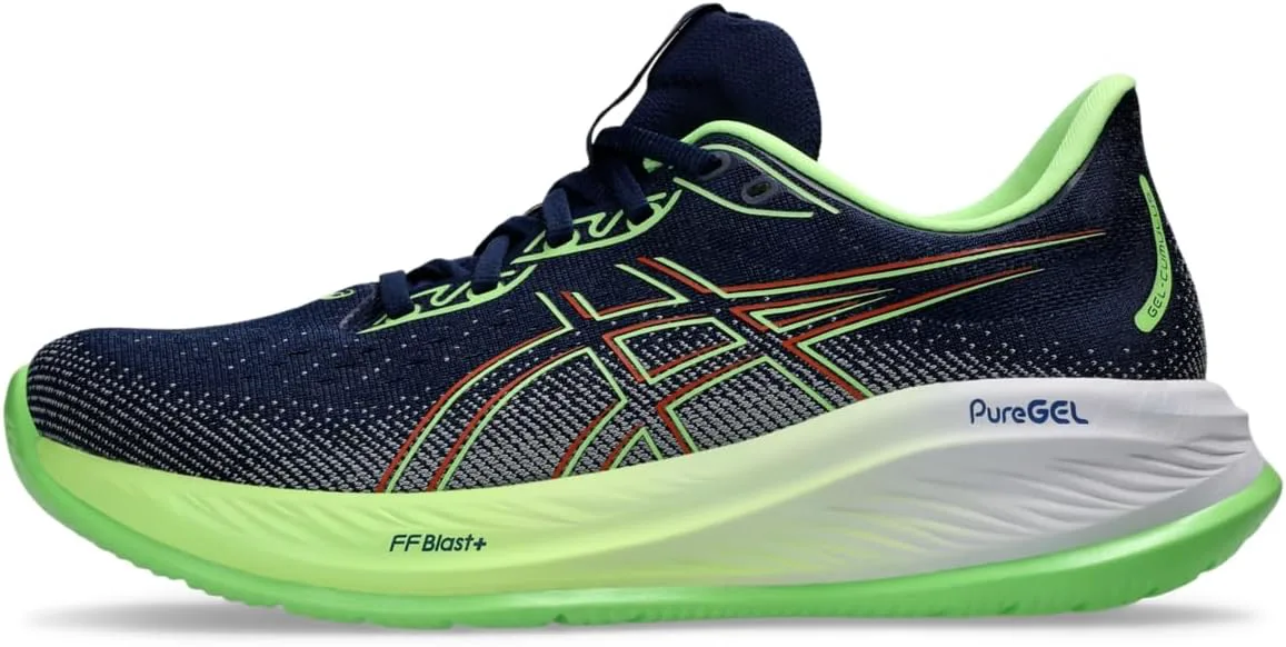 Мужские кроссовки для бега ASICS Gel-Cumulus 26, синий/зеленый