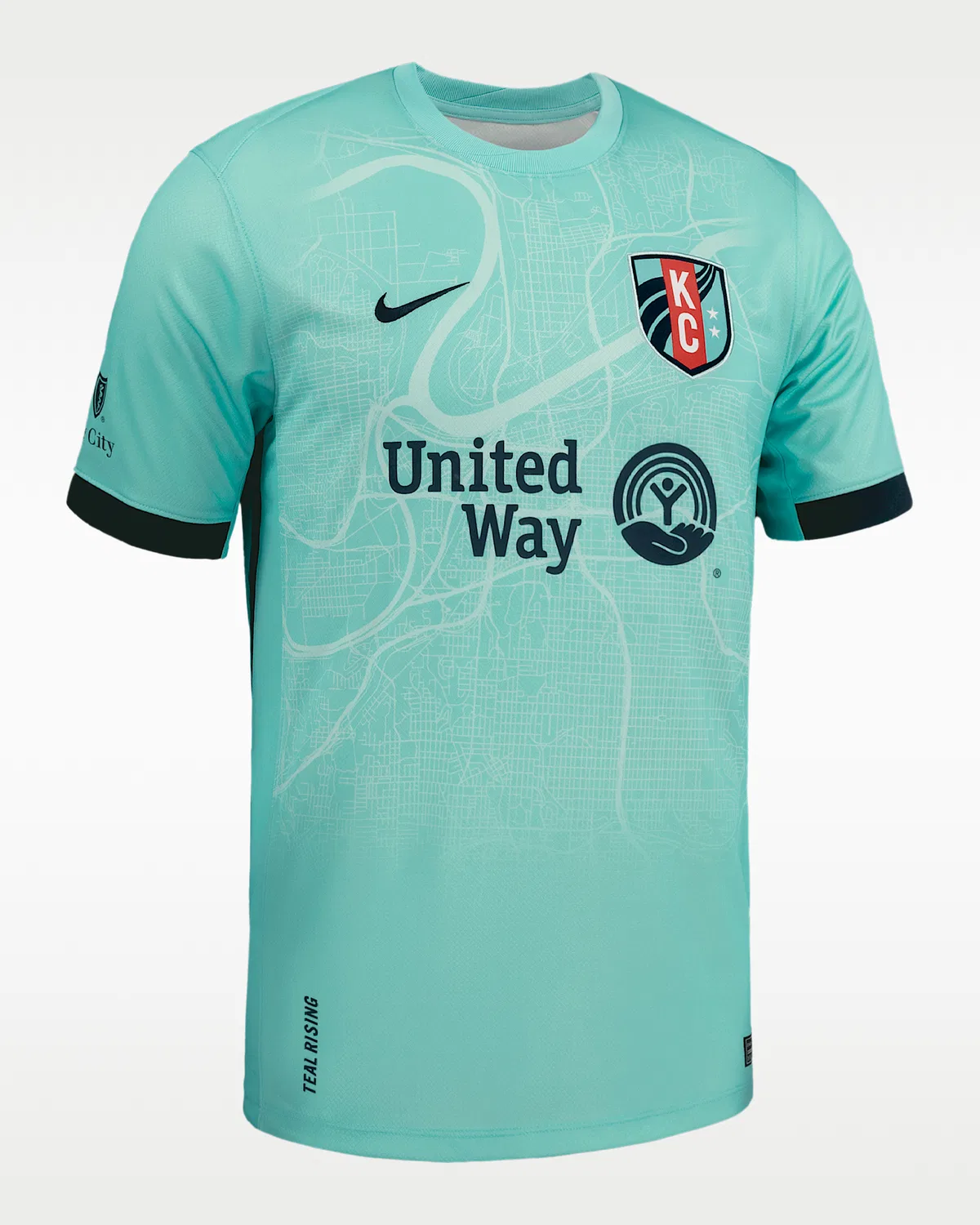 Мужская футболка Nike Dri-FIT NWSL Replica Jersey Temwa Chaŵinga KC Current 2025 Stadium Away, Hyper Turquoise — фото 4
