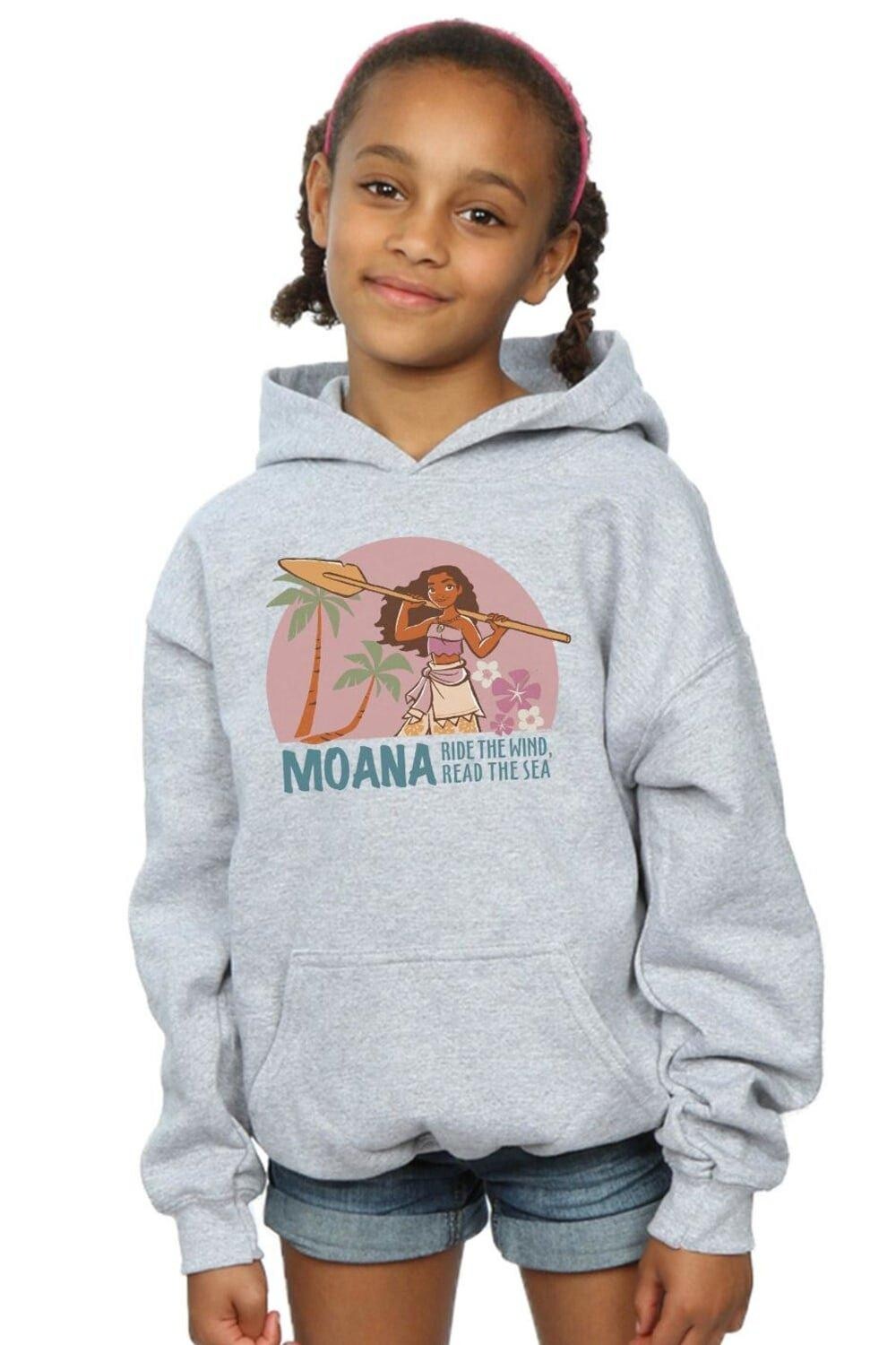 

Толстовка Моана «Прочитай море» Disney, серый