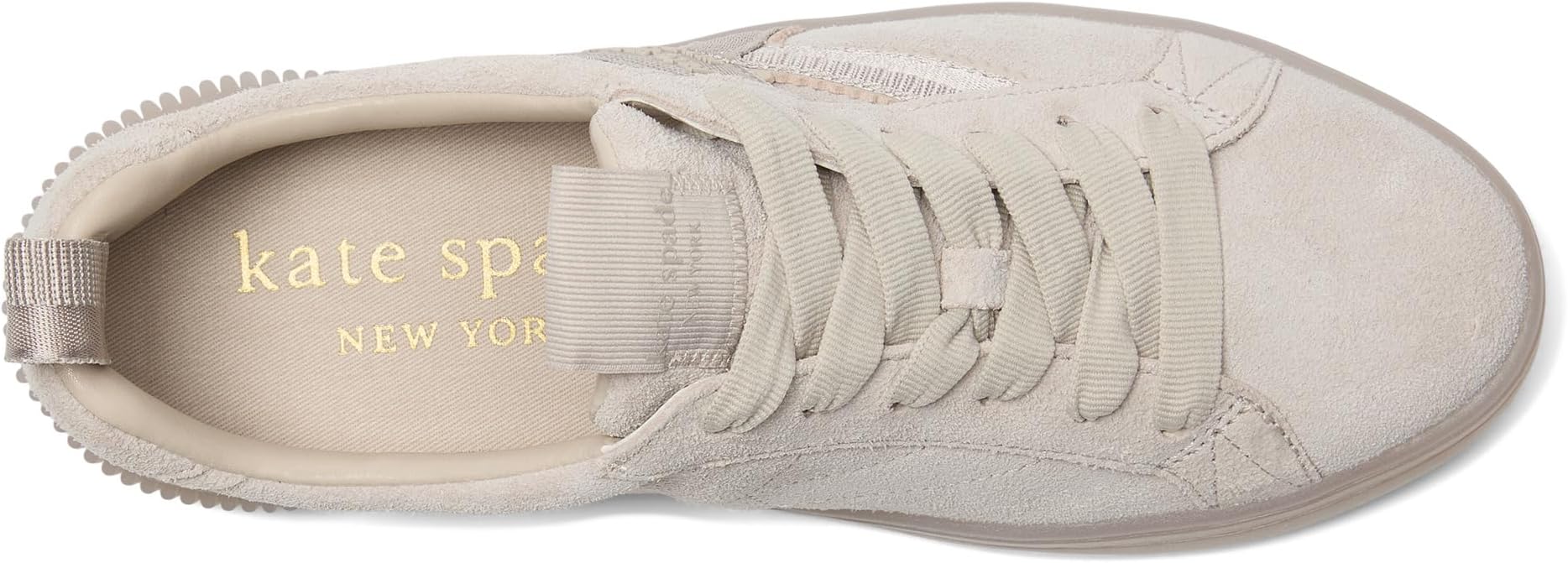 Кроссовки Kate Spade New York Women's K As In Kate Suede Court Sneaker, Quartz Pebble — фото 2