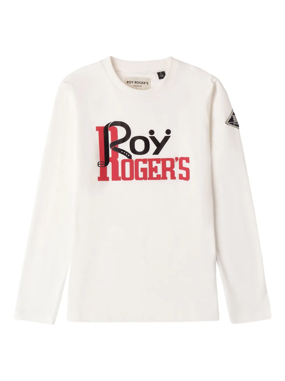 

Футболка с длинными рукавами и принтом логотипа Roy Rogers Kids, нейтральный