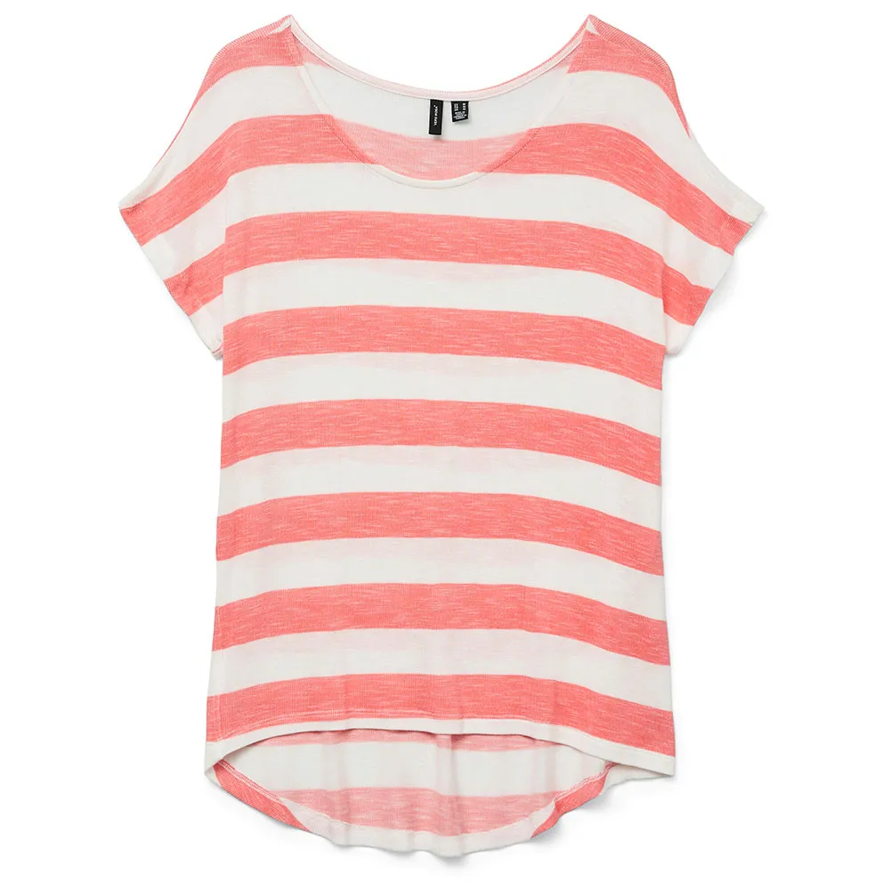 

Футболка с коротким рукавом Vero Moda Wide Stripe, белый