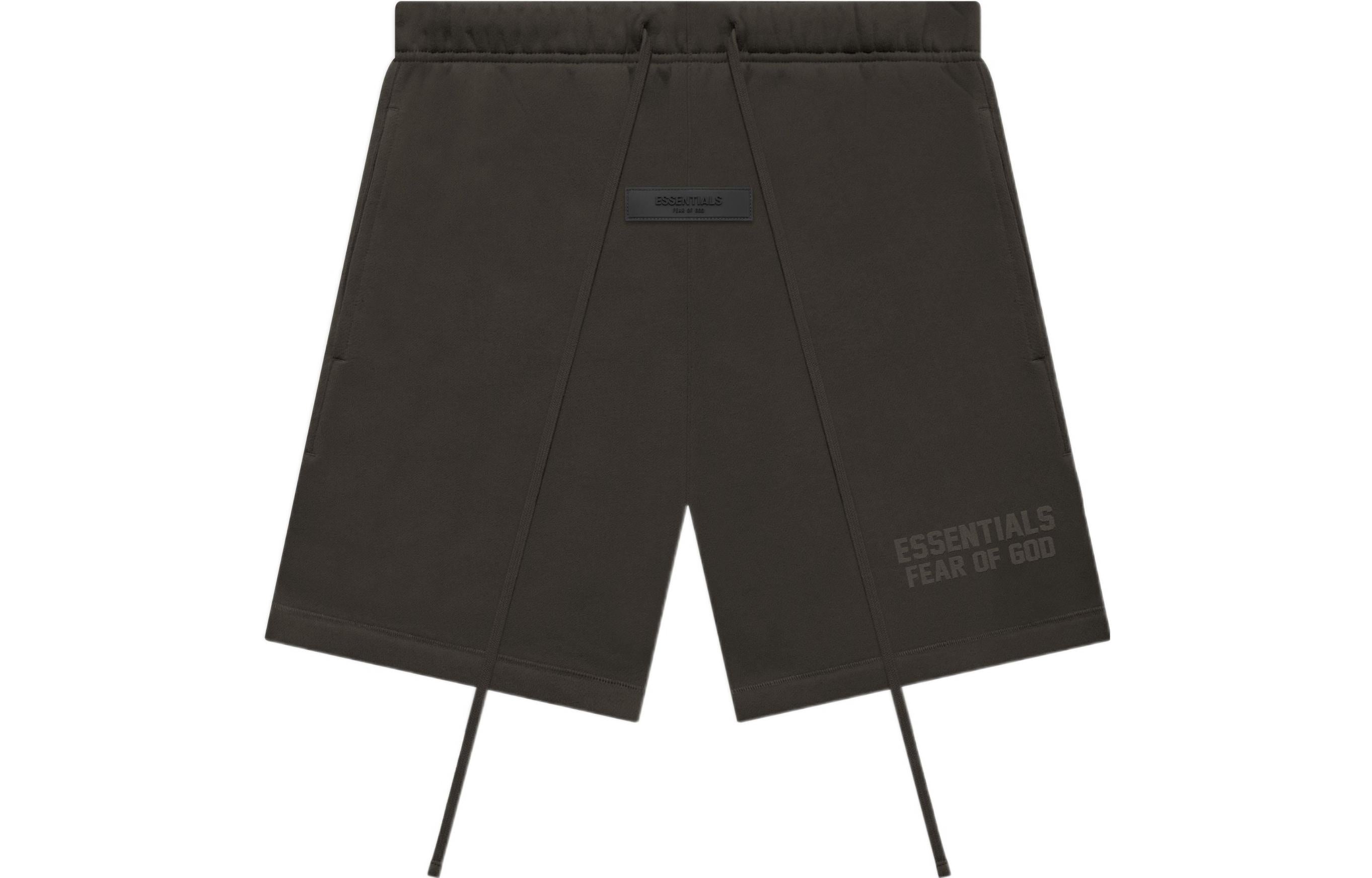Спортивные шорты Fear of God Essentials FW22 Essentials Sweatshorts 'Off Black' FOG-FW22-651, черный — фото 2