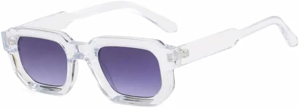 

Солнцезащитные очки с защитой UV400 | Маленькая оправа, линзы конфетного цвета | Для женщин и мужчин, для занятий спортом на открытом воздухе и вождения DSVIGF, Clear Gradient Gray