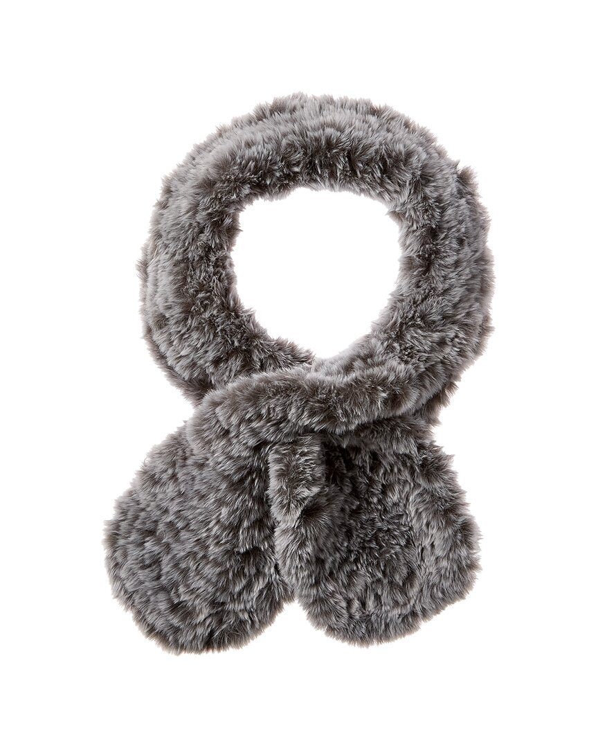 

Surell Accessories Шарф с оборками, серый