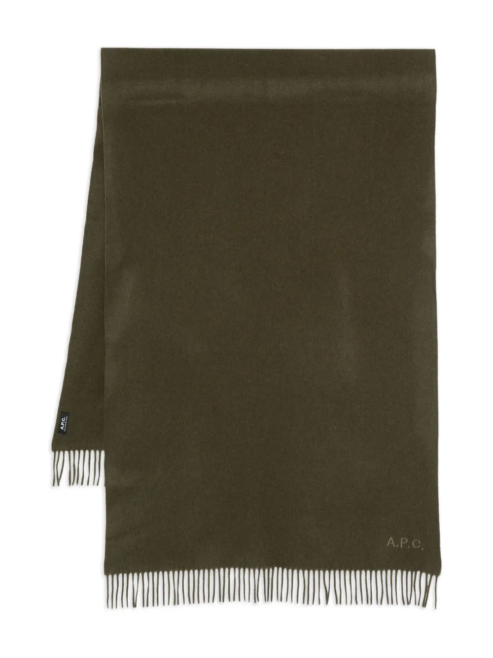 

Шарф Alix A.P.C., зеленый