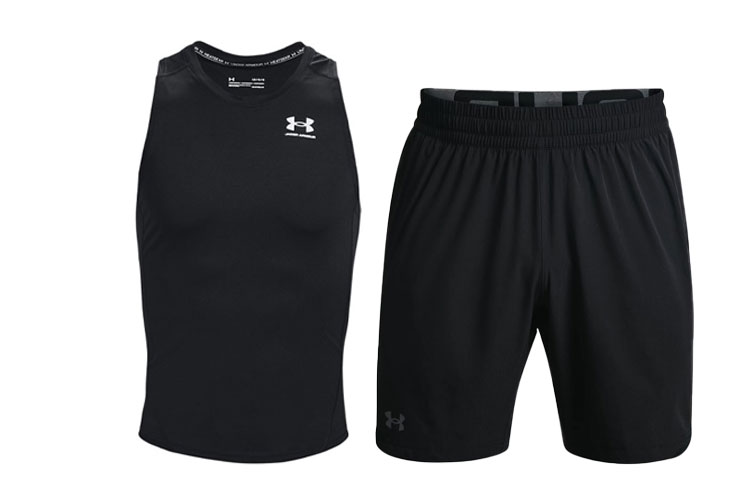 

Мужская повседневная спортивная одежда Under Armour, цвет Black