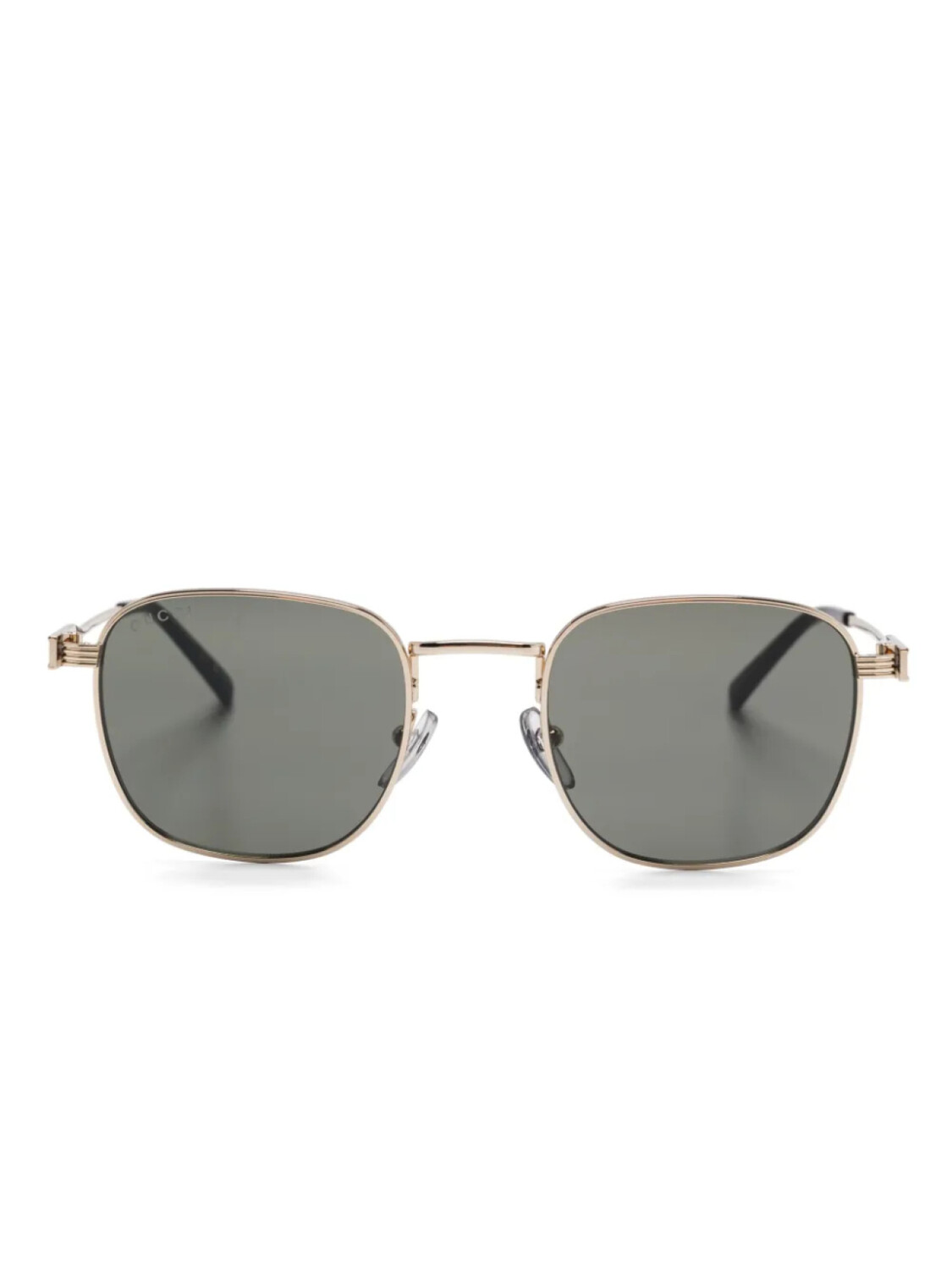 

Солнцезащитные очки Gucci Eyewear в квадратной оправе, золотой