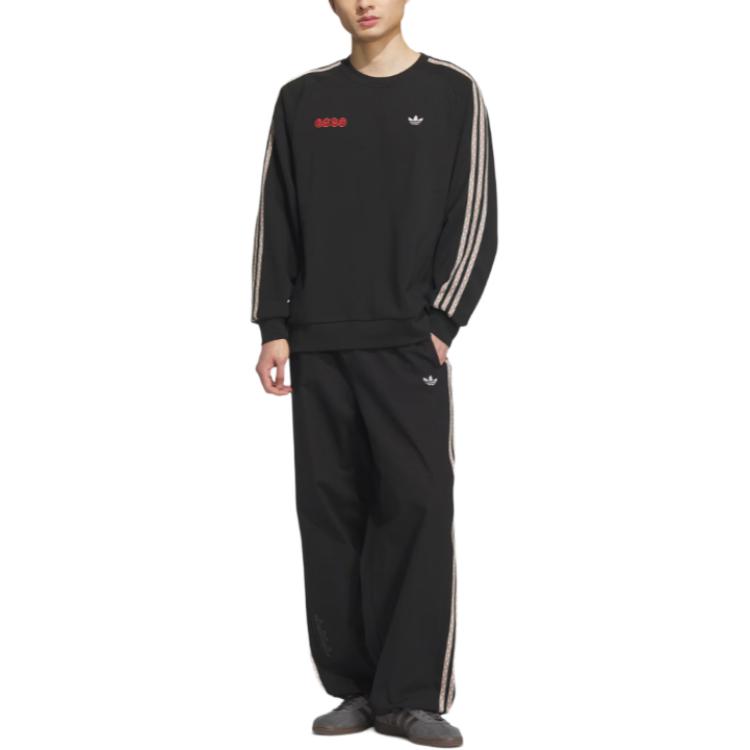 Брюки TOC FW25 спортивные мужские Adidas Originals, черный — фото 3