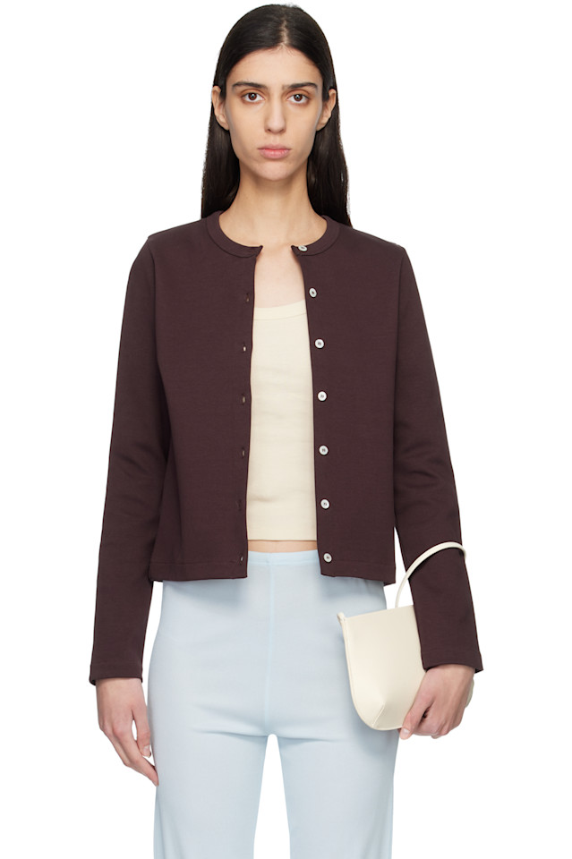 

Flore Flore Кардиган с коричневым маком