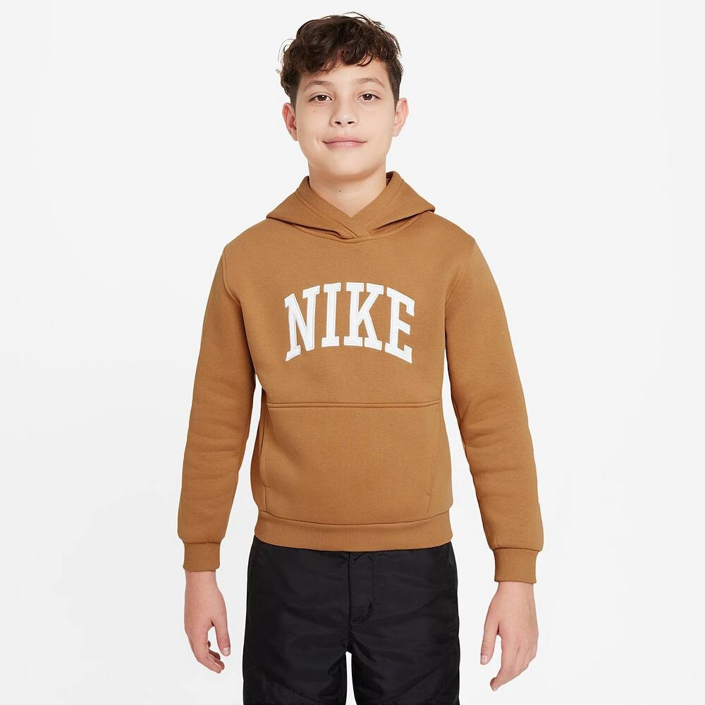 

Толстовка Nike Sportswear Club French Terry для детей 6–20 лет, цвет Flax