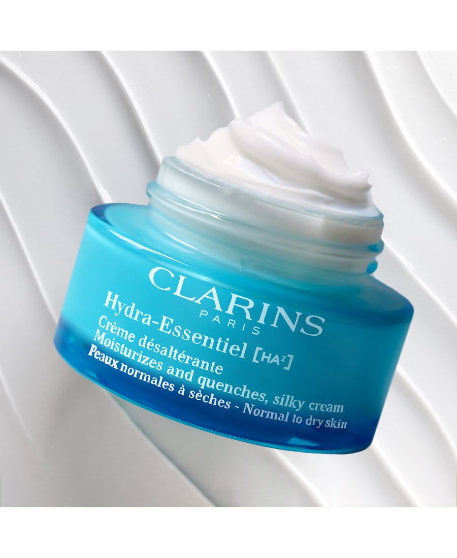 Крем для лица Clarins — Увлажняющий Hydra-Essentiel Silky с двойной гиалуроновой кислотой — фото 4