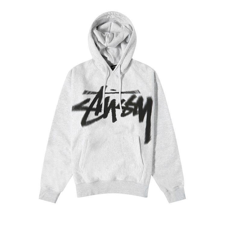 

Худи Stussy Dizzy Stock Hoodie, Ash Heather