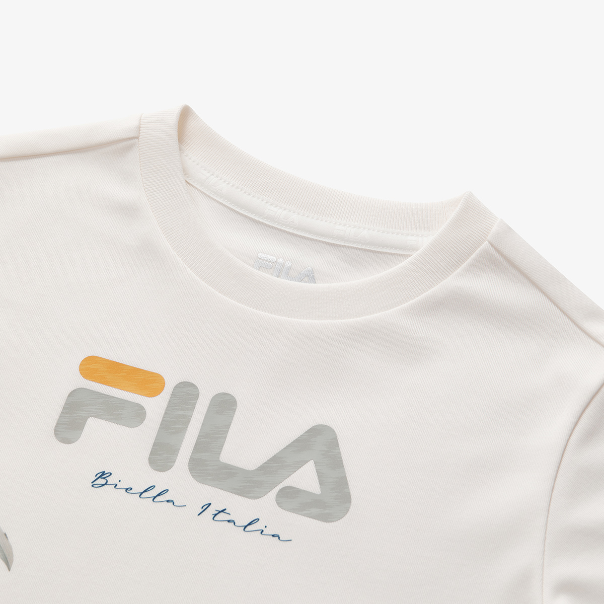 FILA KIDS Футболка Steam White для детей 3-7 лет — фото 4
