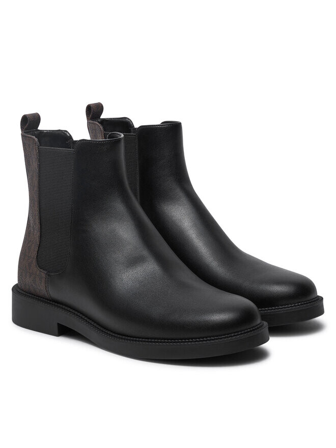 Ботильоны на плоской подошве MICHAEL Michael Kors Hazel Chelsea Bootie 40F4HZMEFL, черный — фото 2