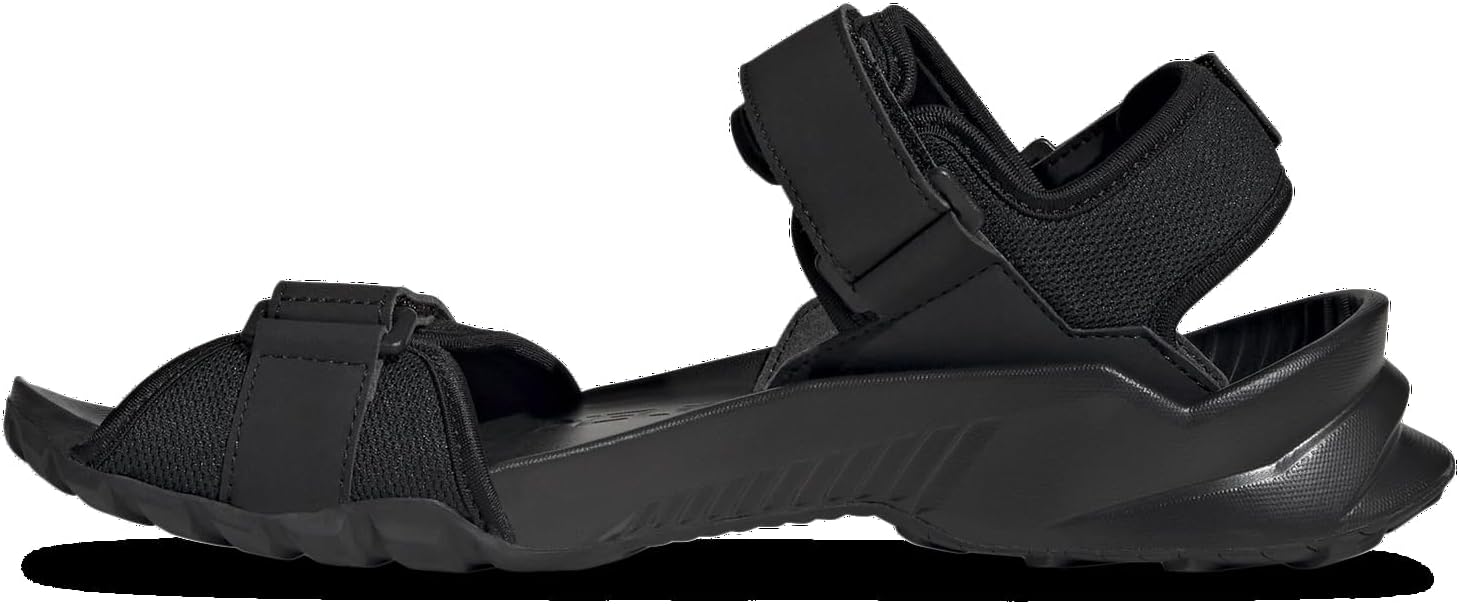 Сандалии для походов adidas Terrex Hydroterra унисекс для взрослых, черный/серый — фото 2