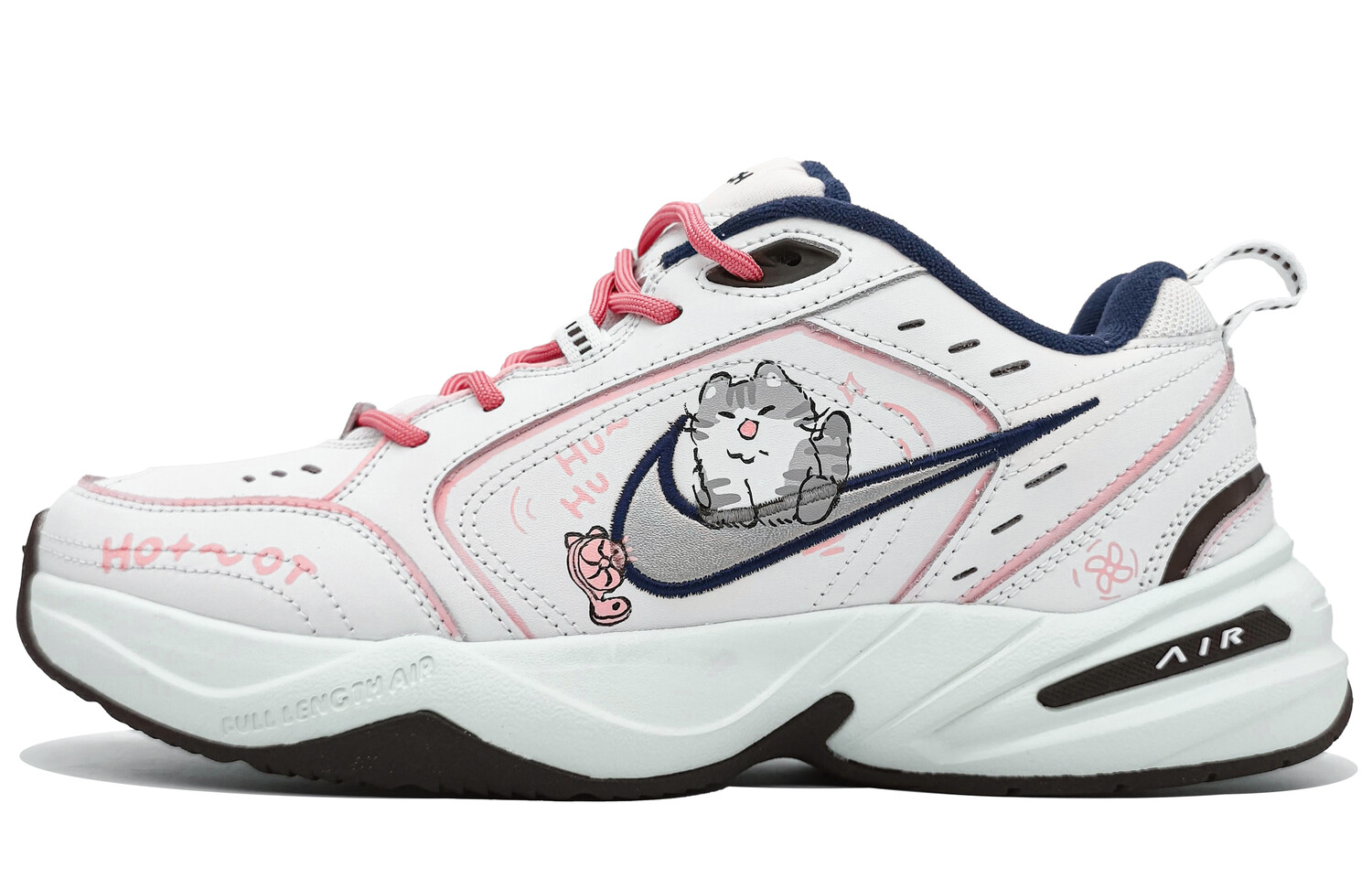 

Кроссовки Air Monarch 4 Chunky унисекс с низким верхом серого, светло-розового цвета Nike, цвет Watermelon Pink, Розовый, Кроссовки Air Monarch 4 Chunky унисекс с низким верхом серого, светло-розового цвета Nike, цвет Watermelon Pink