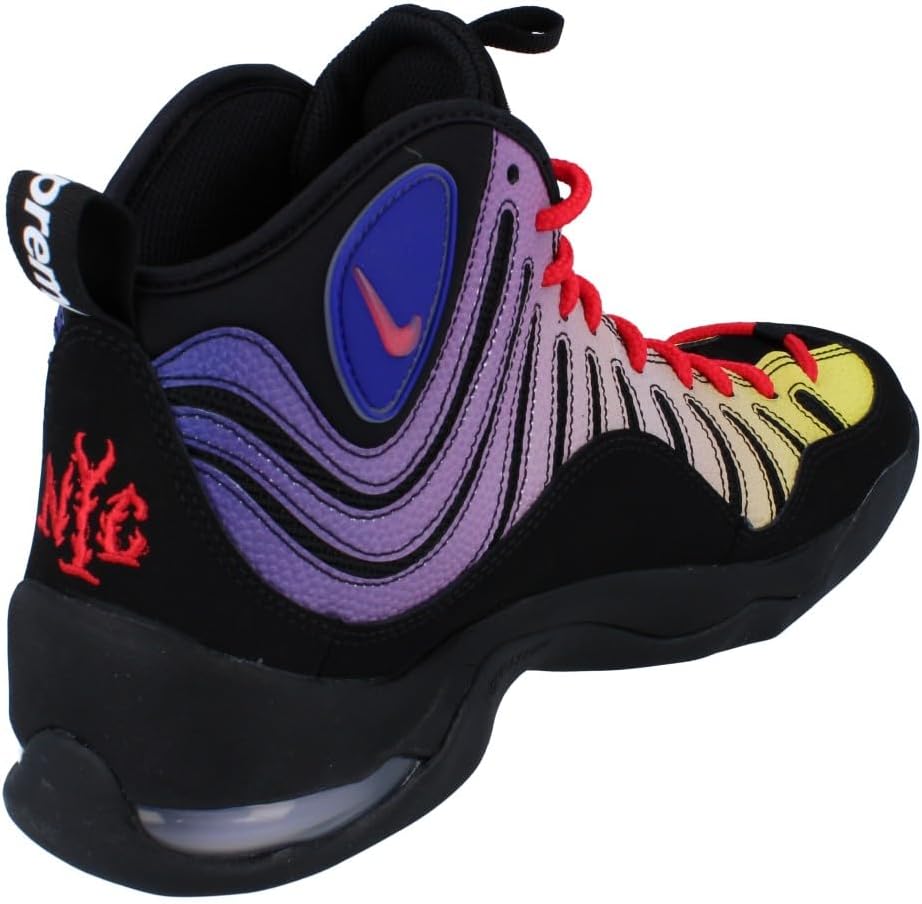 Кроссовки мужские Nike Air Bakin Sp Supreme DX3292, Black Speed Red Multi Color 001 — фото 2