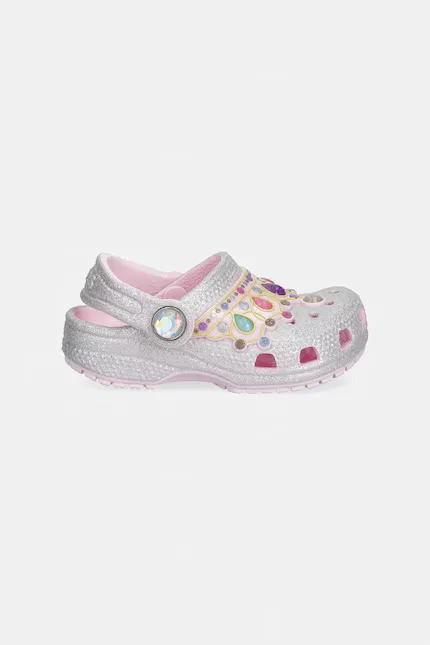 Сандалии детские закрытые Classic I Am Princess Clog T Crocs, розовый — фото 2