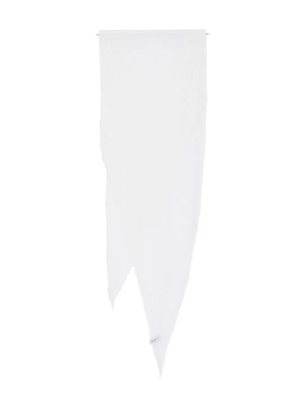 

Шарф с узором "алмаз" Botto Giuseppe, белый