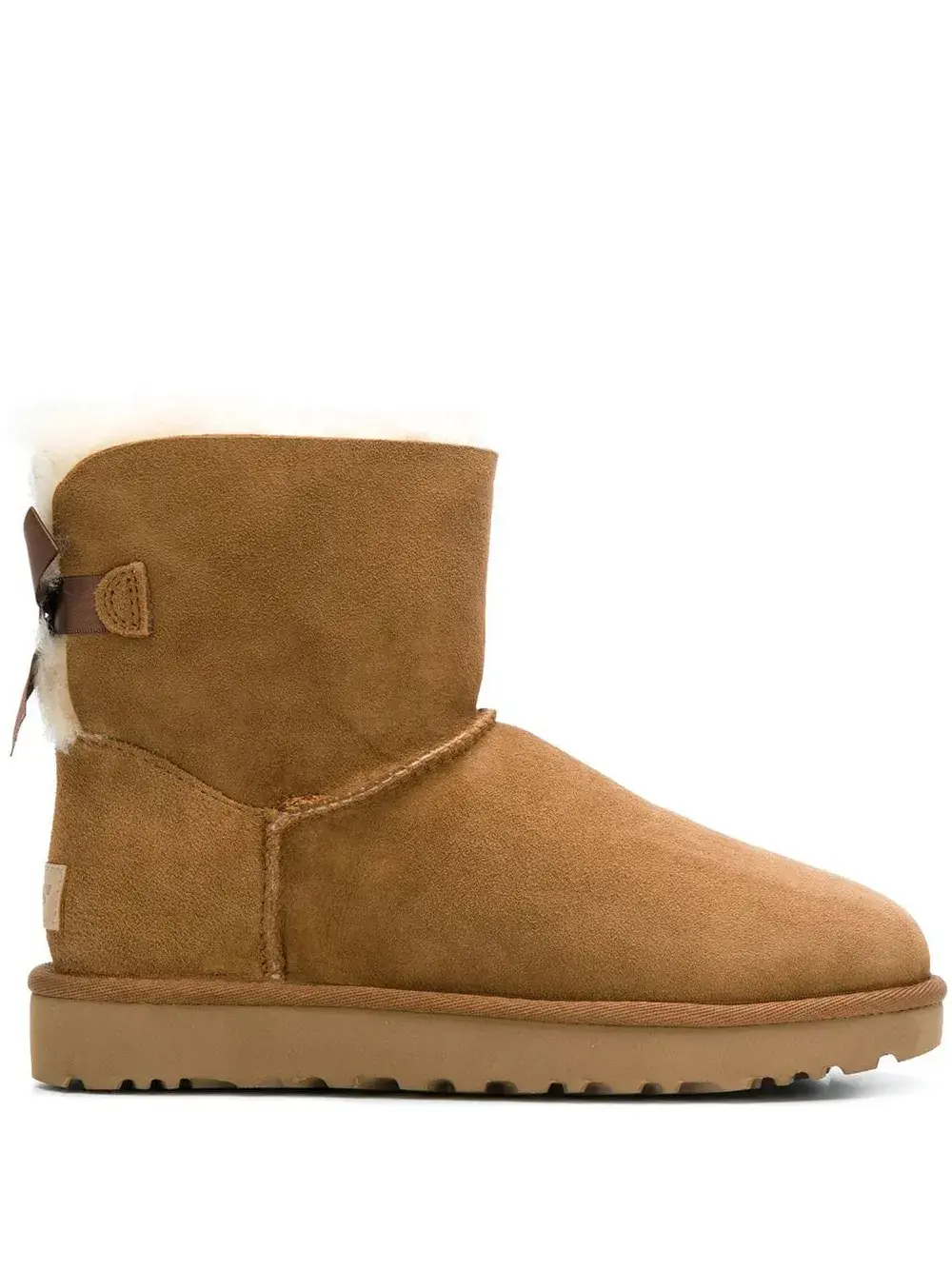 Угги замшевые UGG Bailey, коричневый