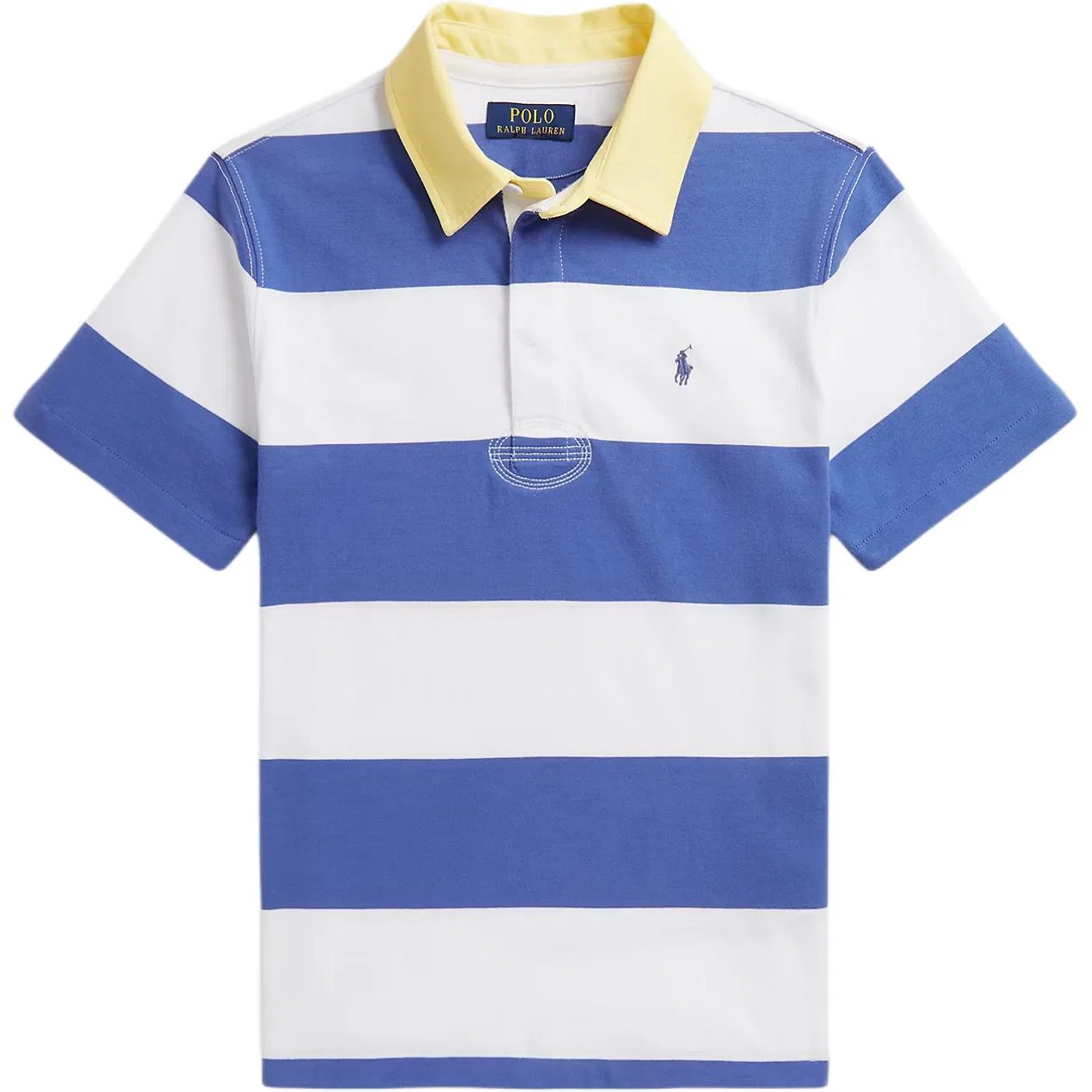 Поло Ralph Lauren для подростков сине-белое мультиколор