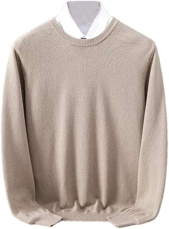 

Мужской свитер O-Neck Hamthuit для осени и зимы