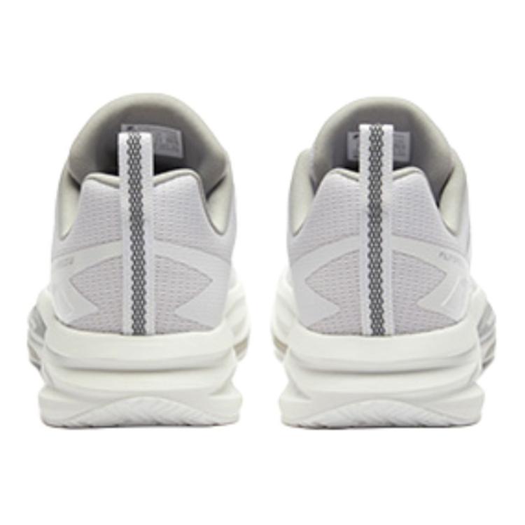 Бренд FILA KIDS, модель BOA Slip Resistant Shock Absorbers, цвет White/Silver Gray Детские противоскользящие амортизирующие кроссовки для бела низкие — фото 4