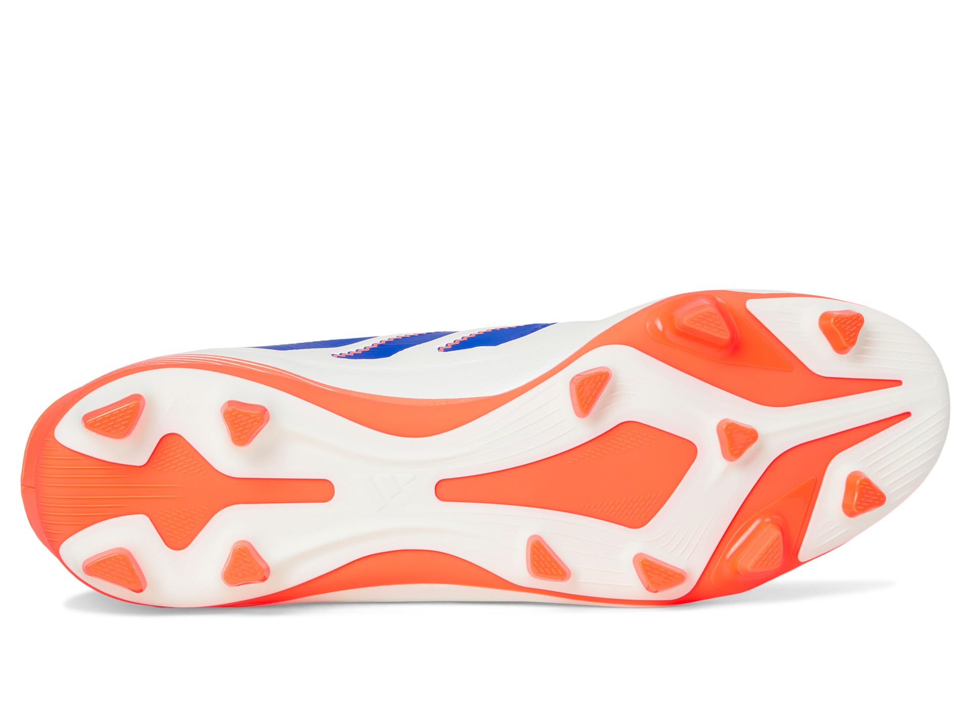 Кроссовки Unisex adidas Copa Club Pure 3 Firm/Multi Ground Soccer Cleats, цвет Off White/Lucid Blue/Signal Coral — фото 3