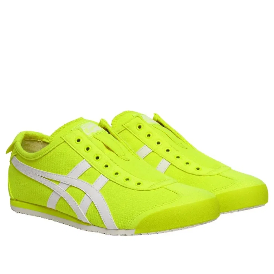 Кроссовки Onitsuka Tiger Mexico 66 Slip-On 'Safety Yellow White' 1183A360-752, желтый — фото 2