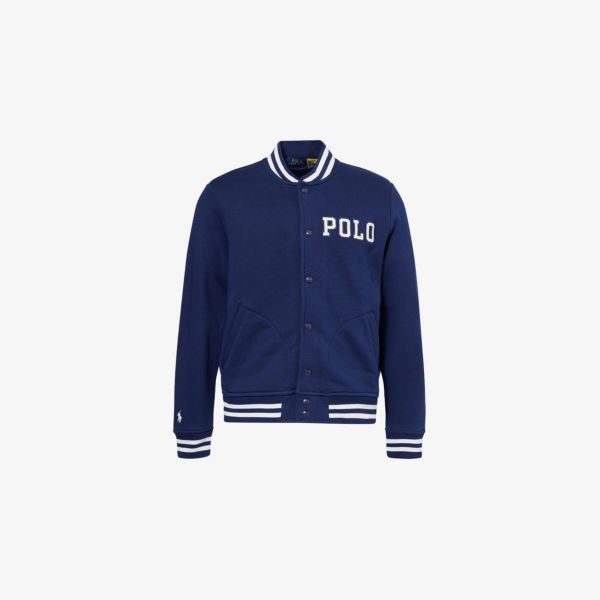 

Ветровка Polo Ralph Lauren с вышитым логотипом и стойкой из хлопковой смеси, синий