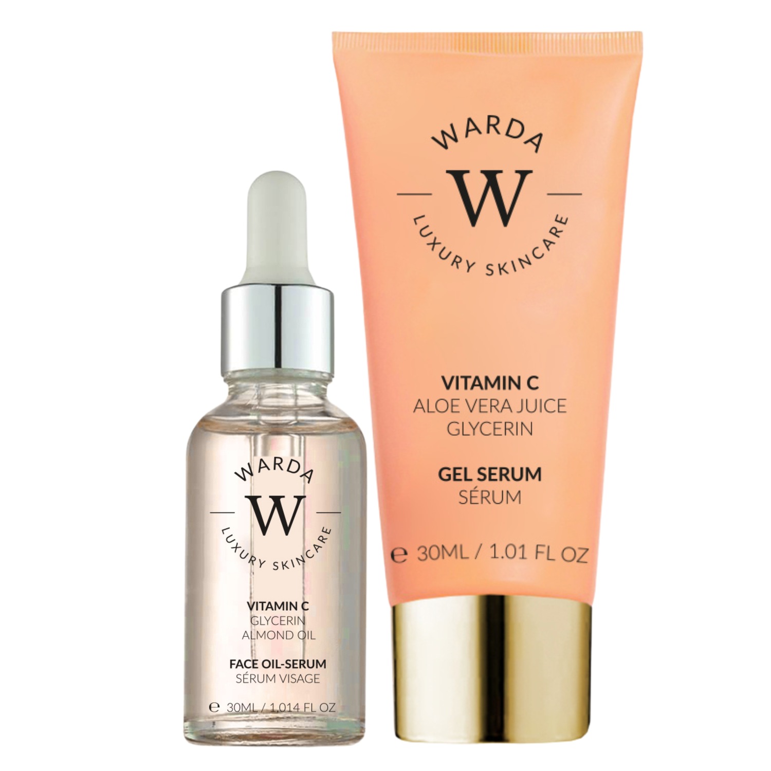 

Сыворотка для лица vitamin c pflege duo Warda, количество 1 шт.
