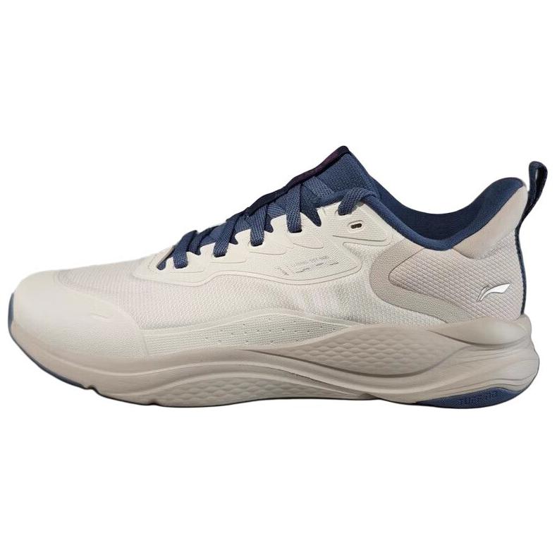 

Кроссовки Liuyun Cushioning, легкие, дышащие, с низким верхом, для повседневного бега, серо-зеленые, мужские LINING, Greige