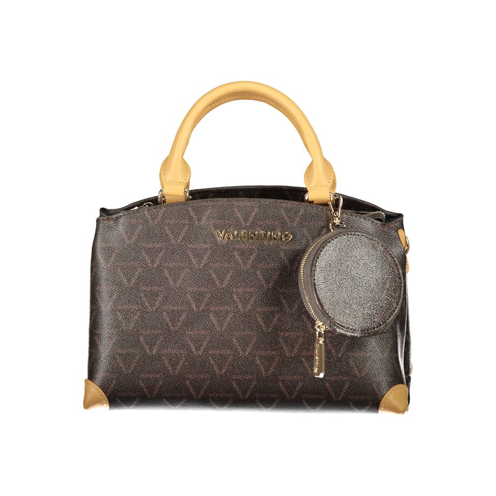 

Коричневая полиэтиленовая сумка Valentino Bags, Коричневый, Коричневая полиэтиленовая сумка Valentino Bags