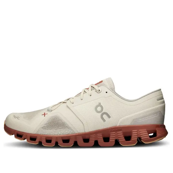 Кроссовки cloud x 3 'ice auburn' On Running, бежевый