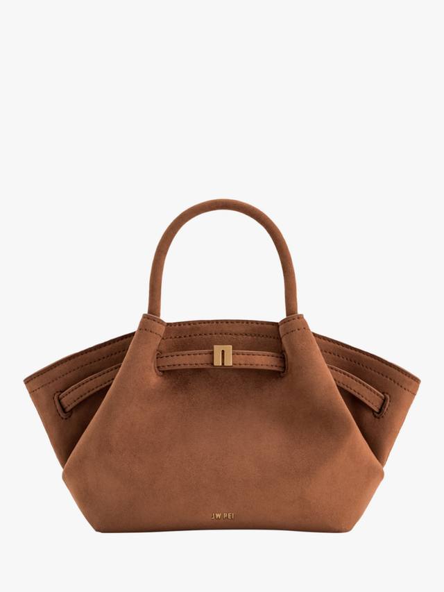 

Сумка-тоут Hana Mini из искусственной замши JW PEI, Brown