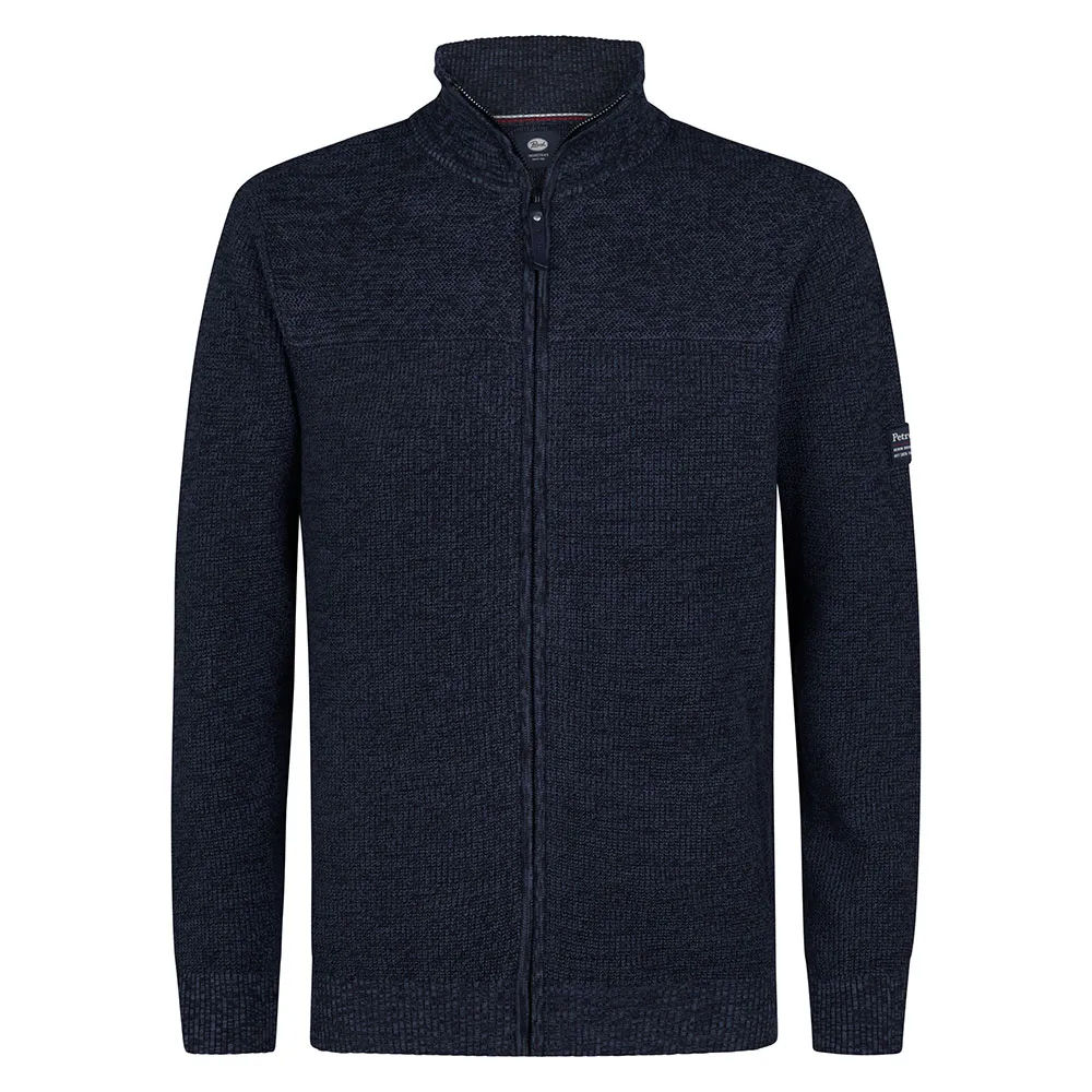 

Свитер Petrol Industries M-3050-KWC285 full zip, синий