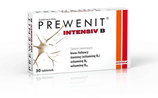 

Prewenit Intensiv B, пищевая добавка, 30 таблеток Biofarm
