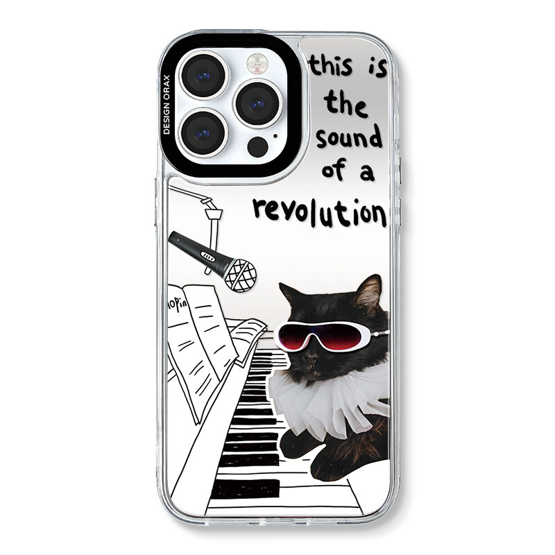 

Чехол для телефона Chi Tang, 3-in-1 - Piano Cat
