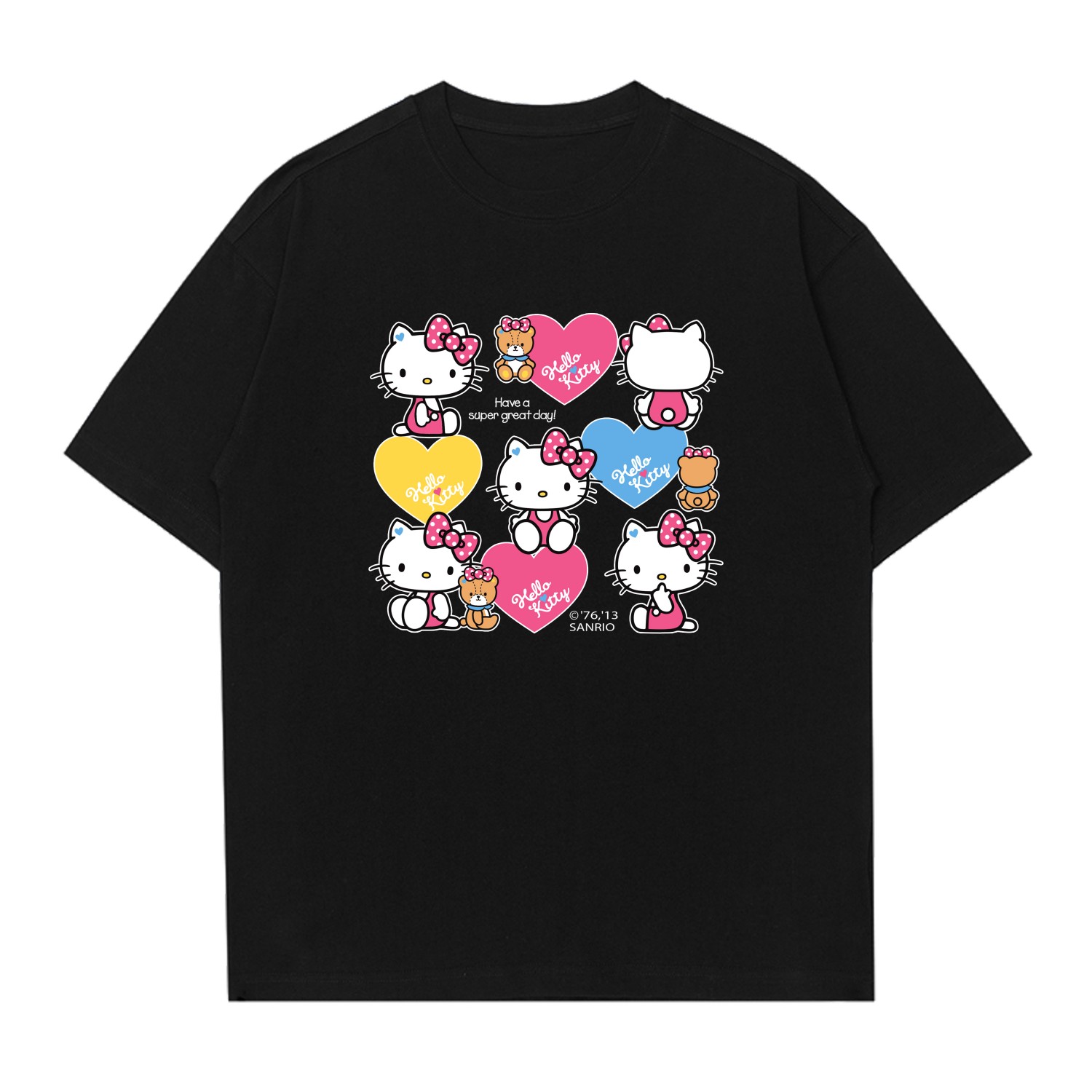 

Футболка Hello Kitty Unisex Sanrio, черный