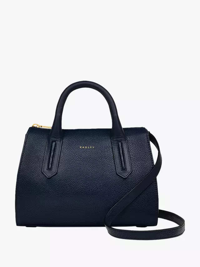 

Сумка Radley Bagders Walk 2.0 Leather Small Zip Top Grab, цвет ink
