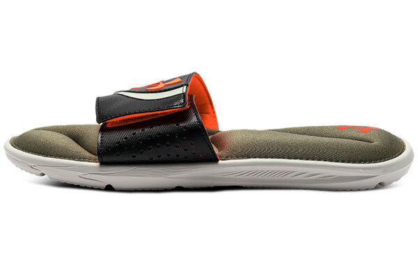 Тапочки ignite 6 slide 'jet grey stone' Under Armour, серый — фото 2