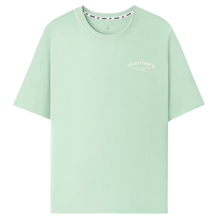 

Skechers Футболка Unisex Slight Green/04BJ Crew Neck Moderate