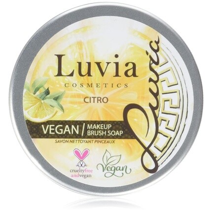 

Luvia Cosmetic Brush Soap Essential Citrus Cleaner 100g Luvia Cosmetics