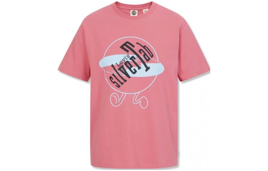

Футболка унисекс розовая Levi’S, розовый