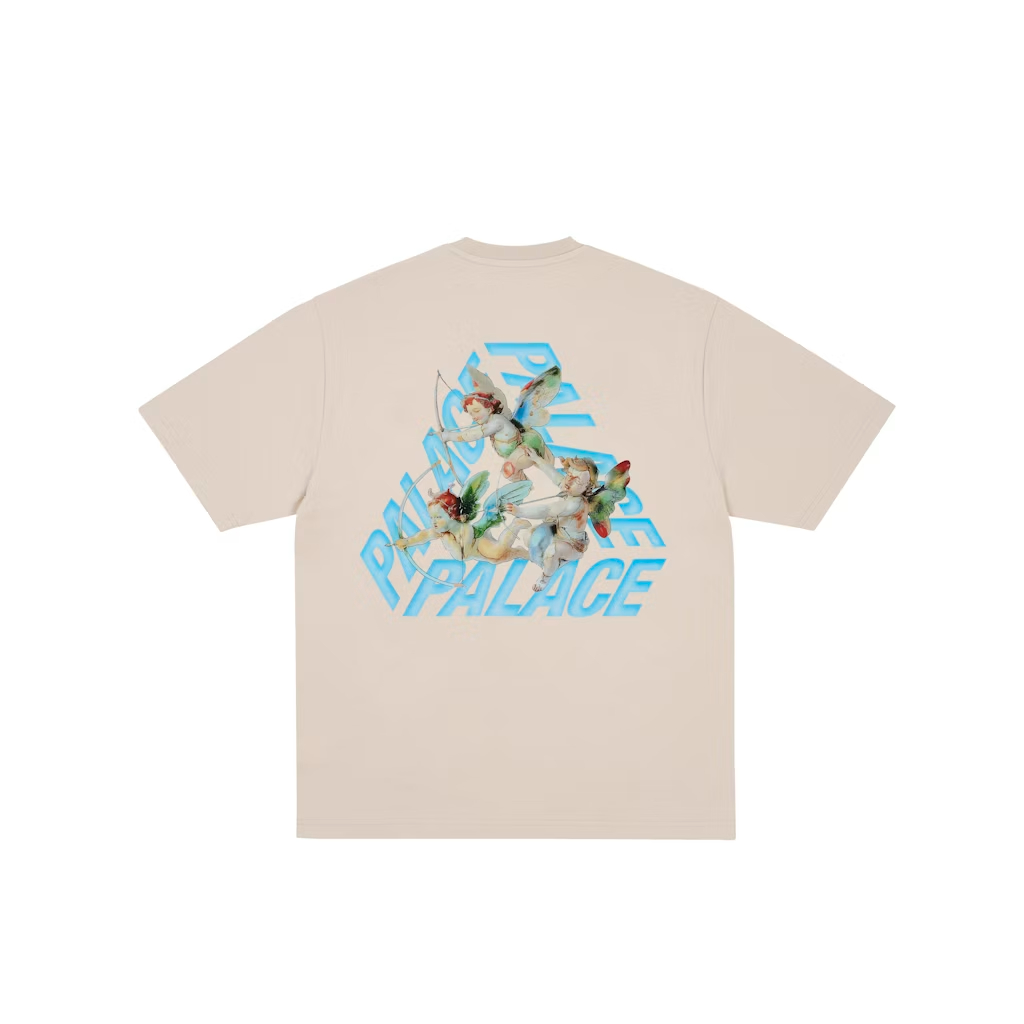

Футболка FW25 CHERUB P 3 T SHIRT Unisex PALACE, stones серый