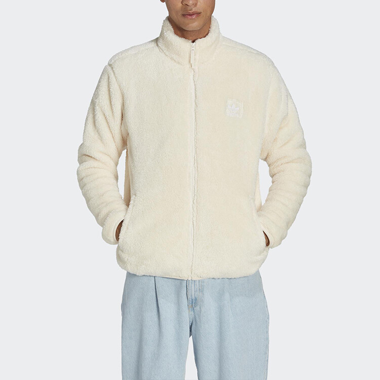 Куртка мужская Off White Adidas Originals, кремовый — фото 2