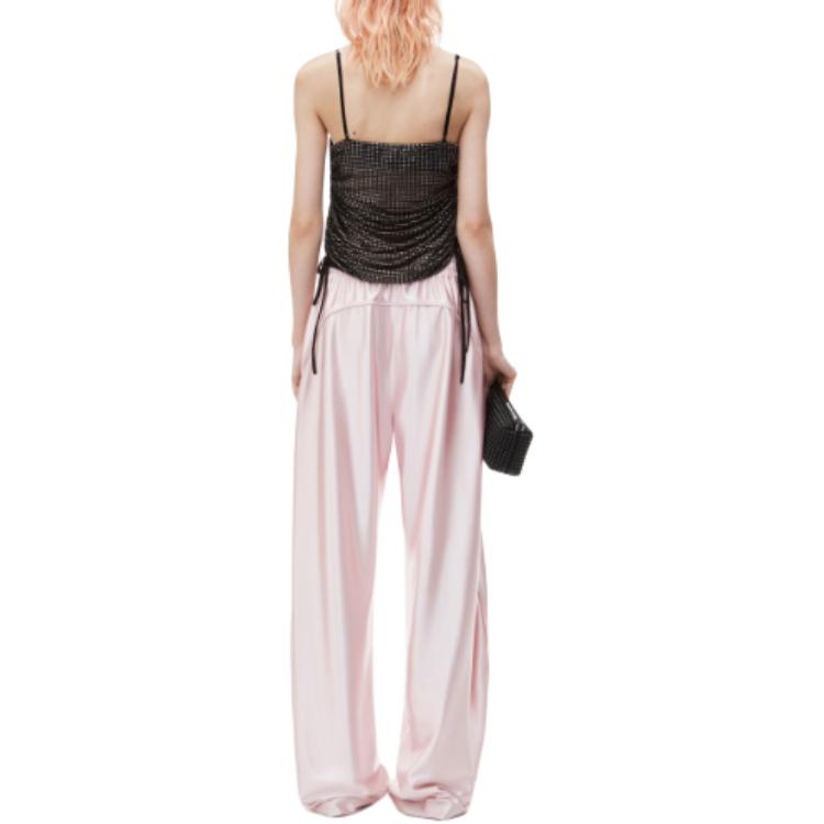 Расшитый топ-ками с рюшами Alexander Wang, черный — фото 3