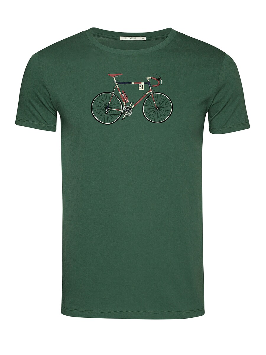 

Рубашка GREENBOMB Bike Jack, изумрудный