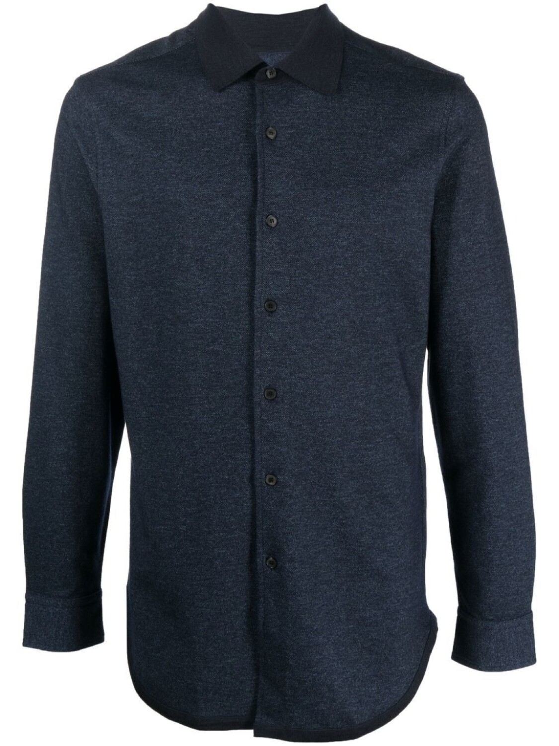 

Brioni рубашка из джерси, синий